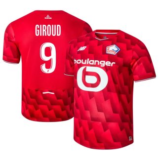 Lille Home GIROUD 9 Jersey 25-26