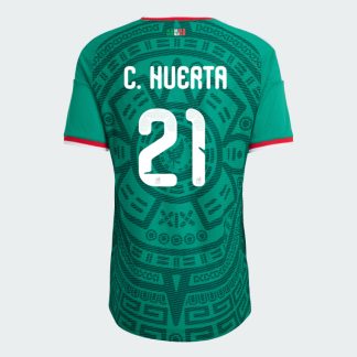 Mexico Home C. HUERTA 21 World Cup Jersey 2026 (Player Version)