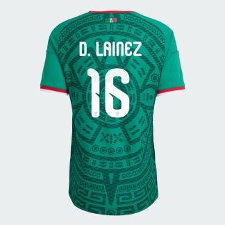 Mexico Home D. LAINEZ 16 World Cup Jersey 2026 (Player Version)