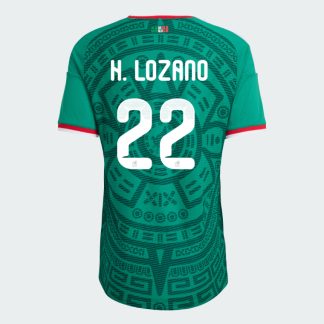 Mexico Home H. LOZANO 22 World Cup Jersey 2026 (Player Version)