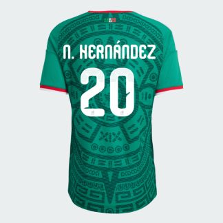 Mexico Home N. HERNÁNDEZ 20 World Cup Jersey 2026 (Player Version)