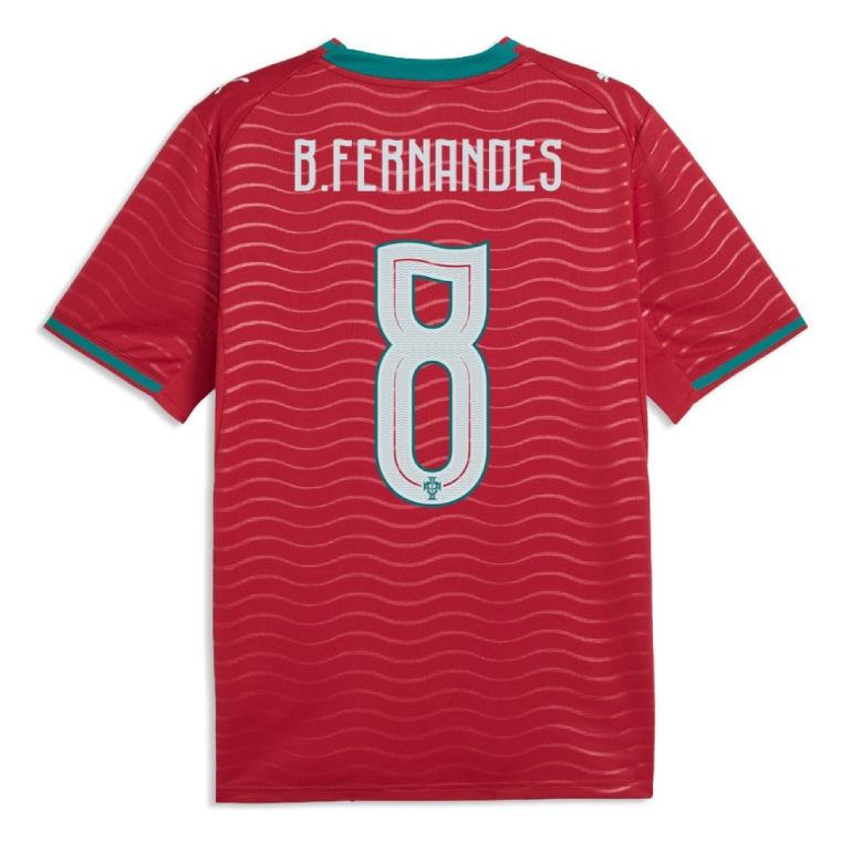 Portugal Home B.FERNANDES 8 World Cup Jersey 2026