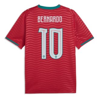 Portugal Home BERNARDO 10 World Cup Jersey 2026