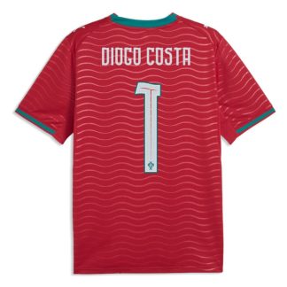Portugal Home DIOGO COSTA 1 World Cup Jersey 2026
