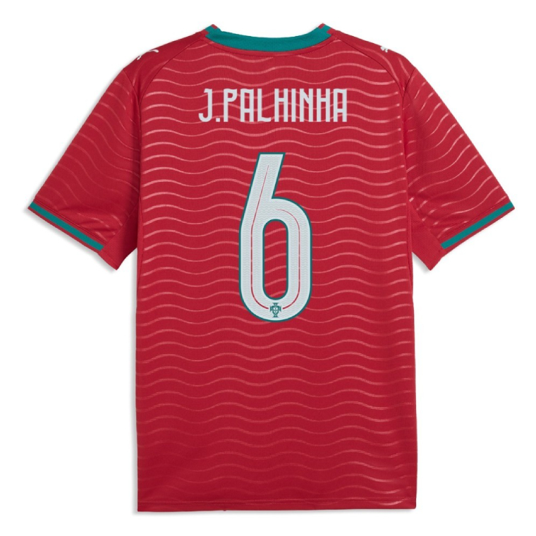 Portugal Home J.PALHINHA 6 World Cup Jersey 2026