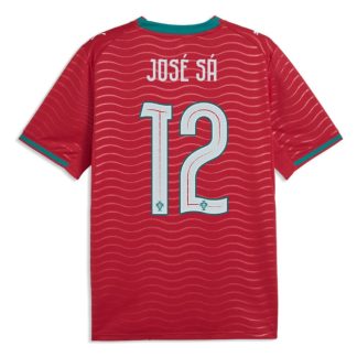 Portugal Home JOSÉ SÁ 12 World Cup Jersey 2026