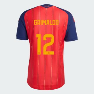 Spain Home GRIMALDO 12 World Cup Jersey 2026 (Player Version)