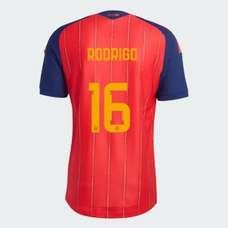 Spain Home RODRIGO 16 World Cup Jersey 2026 (Player Version)