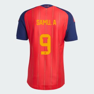 Spain Home SAMU. A 9 World Cup Jersey 2026 (Player Version)