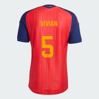Spain Home VIVIAN 5 World Cup Jersey 2026 (Player Version)
