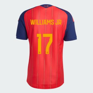 Spain Home WILLIAMS JR 17 World Cup Jersey 2026 (Player Version)