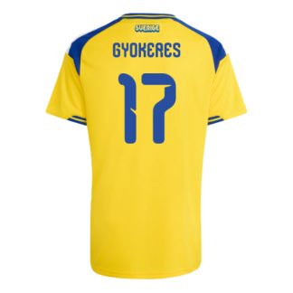 Sweden Home GYOKERES 17 World Cup Jersey 2026