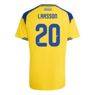 Sweden Home LARSSON 20 World Cup Jersey 2026