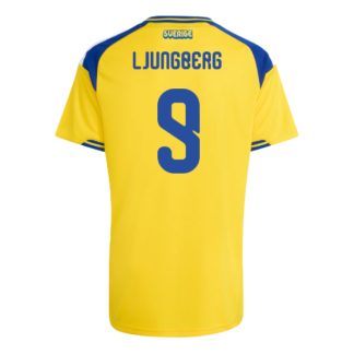 Sweden Home LJUNGBERG 9 World Cup Jersey 2026