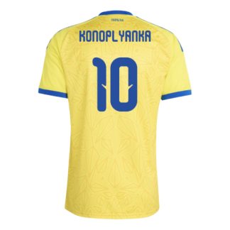 Ukraine Home KONOPLYANKA 10 World Cup Jersey 2026