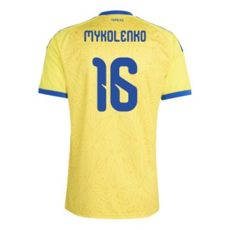 Ukraine Home MYKOLENKO 16 World Cup Jersey 2026