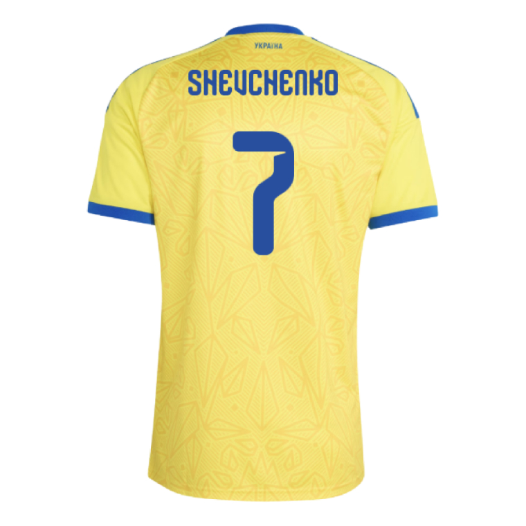 Ukraine Home SHEVCHENKO 7 World Cup Jersey 2026