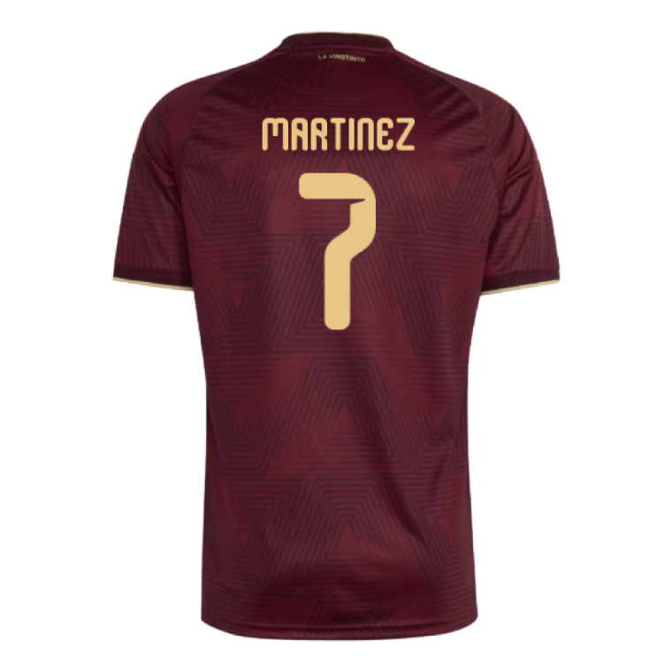 Venezuela Home MARTINEZ 7 World Cup Jersey 2026