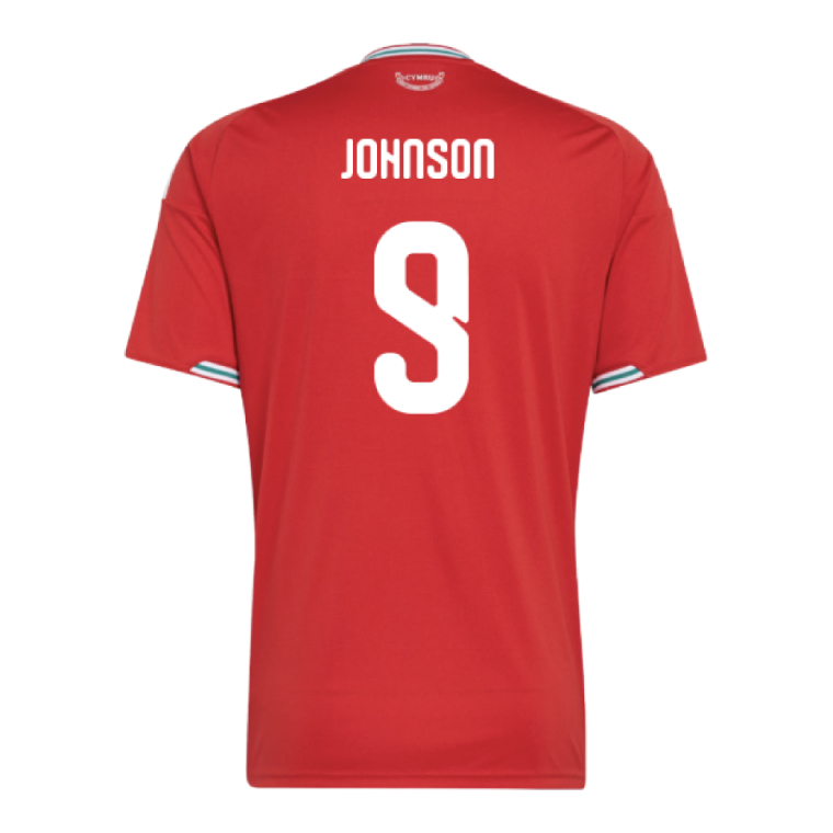 Wales Home JOHNSON 9 World Cup Jersey 2026