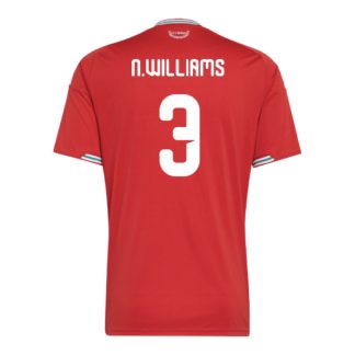 Wales Home N.WILLIAMS 3 World Cup Jersey 2026
