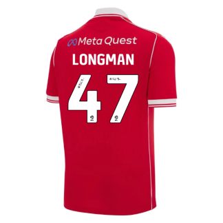Wrexham Home LONGMAN 47 Jersey 25-26