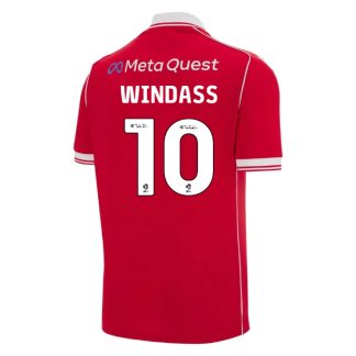 Wrexham Home WINDASS 10 Jersey 25-26