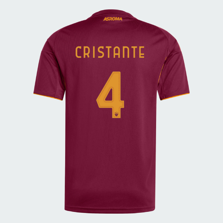 AS Roma Home CRISTANTE 4 Jersey 25-26
