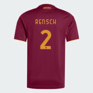 AS Roma Home RENSCH 2 Jersey 25-26
