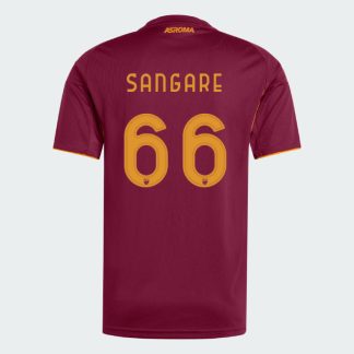 AS Roma Home SANGARE 66 Jersey 25-26