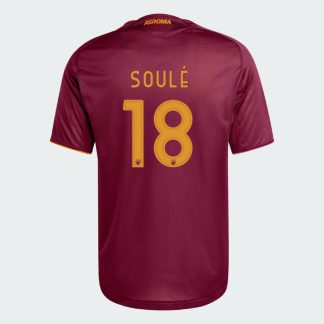 AS Roma Home SOULÉ 18 Jersey 25-26 (Player Version)