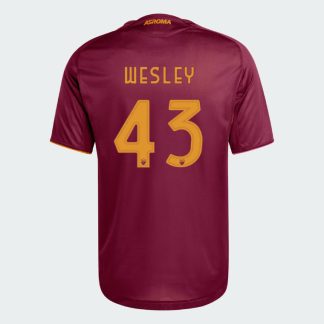 AS Roma Home WESLEY 43 Jersey 25-26 (Player Version)
