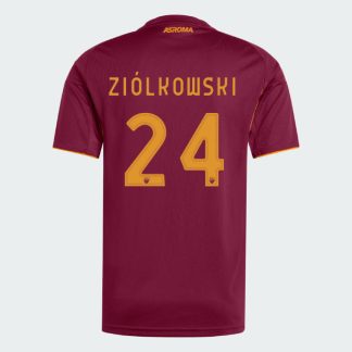 AS Roma Home ZIÓLKOWSKI 24 Jersey 25-26
