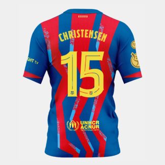 Barcelona CHRISTENSEN 15 Supercopa de España Final Jersey 25-26