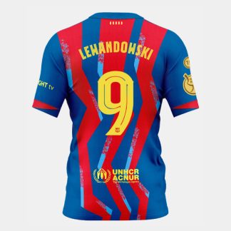 Barcelona LEWANDOWSKI 9 Supercopa de España Final Jersey 25-26