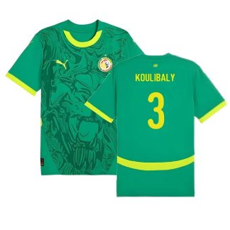 Senegal Away KOULIBALY 3 AFCON Jersey 2025