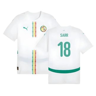 Senegal Home SARR 18 AFCON Jersey 2025