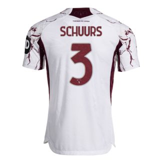 Torino Away SCHUURS 3 Jersey 25-26